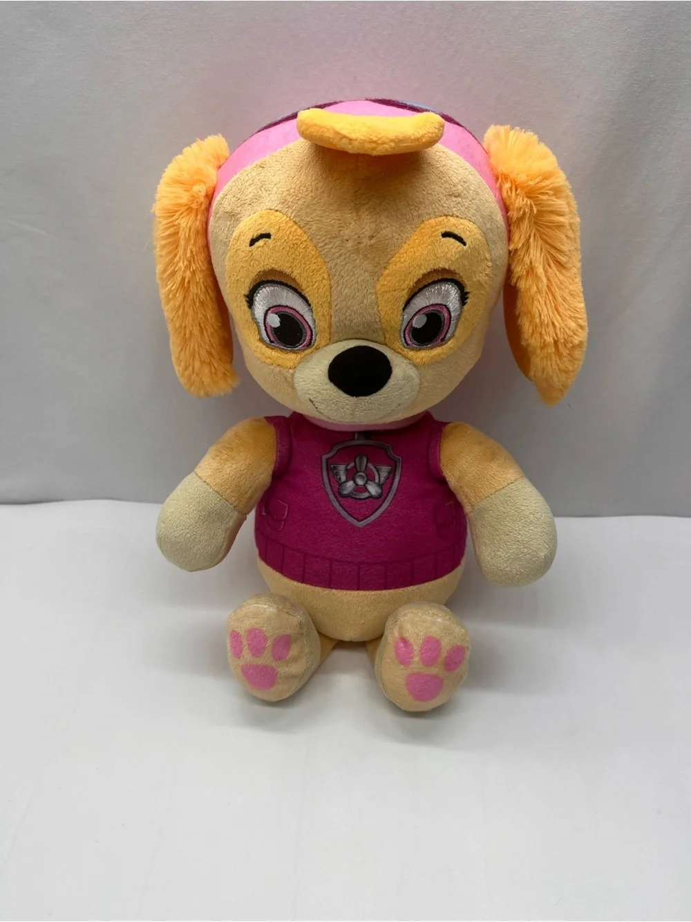 Paw Patrol Skye Plush Toy in Pink and Tan